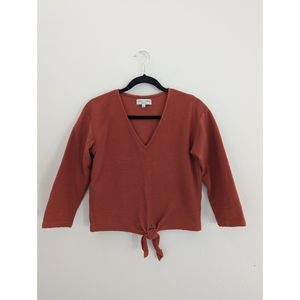 Madewell Texture & Thread Women's Quarter Sleeve Top (S)